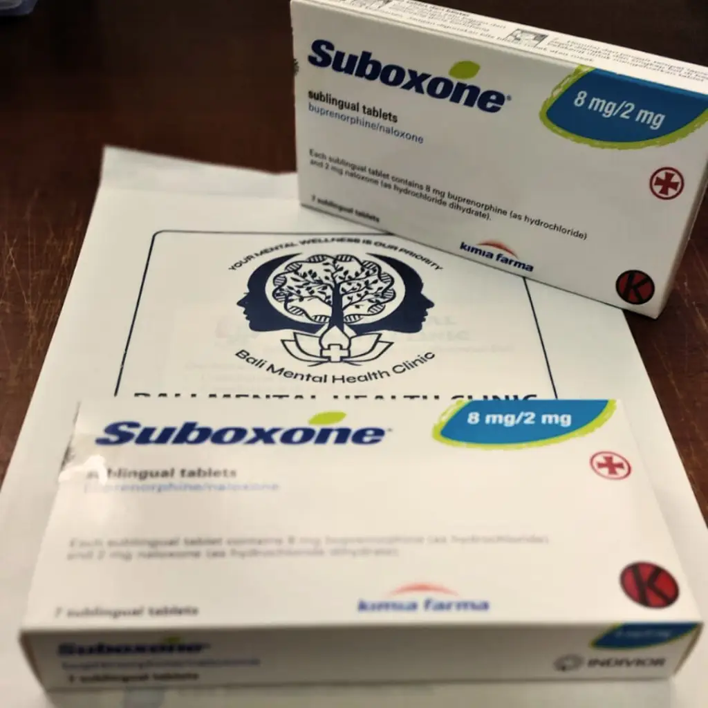 Suboxon available in Bali Mental Health Clinic